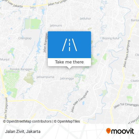 Jalan Zivit map