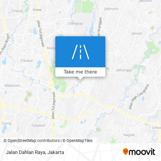 Jalan Dahlan Raya map