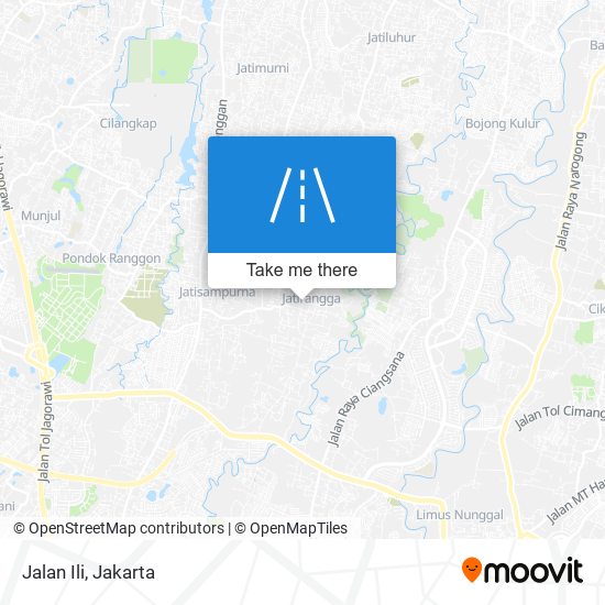 Jalan Ili map