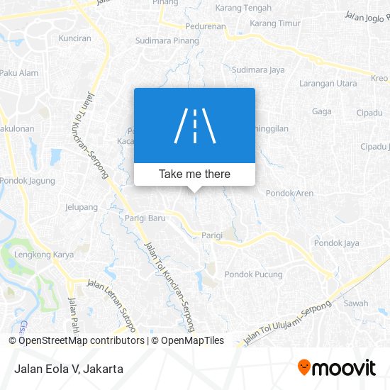 Jalan Eola V map