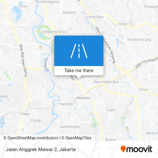 Jalan Anggrek Mawar 2 map
