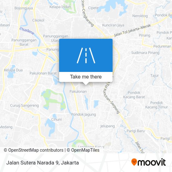 Jalan Sutera Narada 9 map