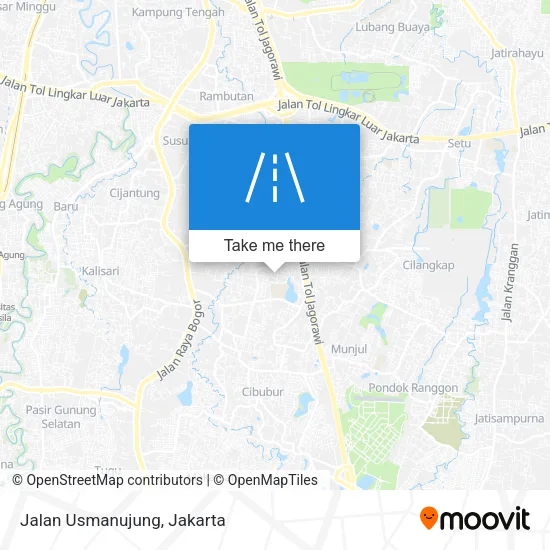 Jalan Usmanujung map