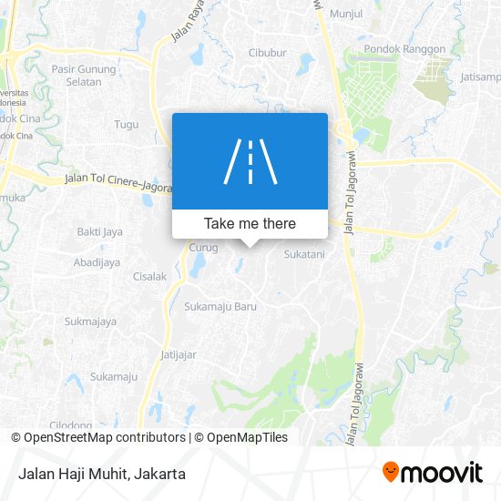 Jalan Haji Muhit map