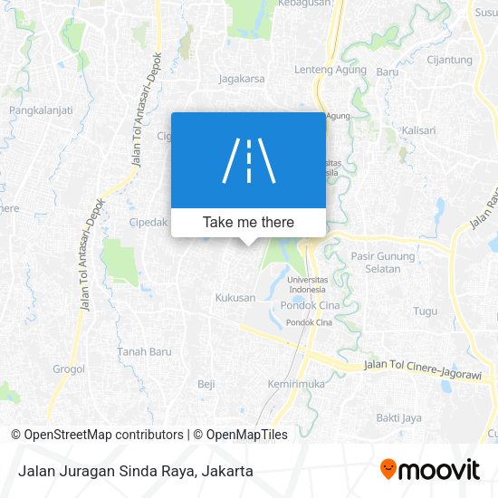 Jalan Juragan Sinda Raya map