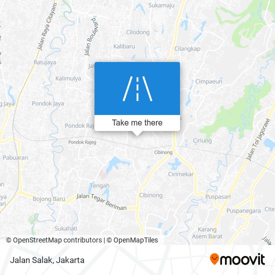 Jalan Salak map