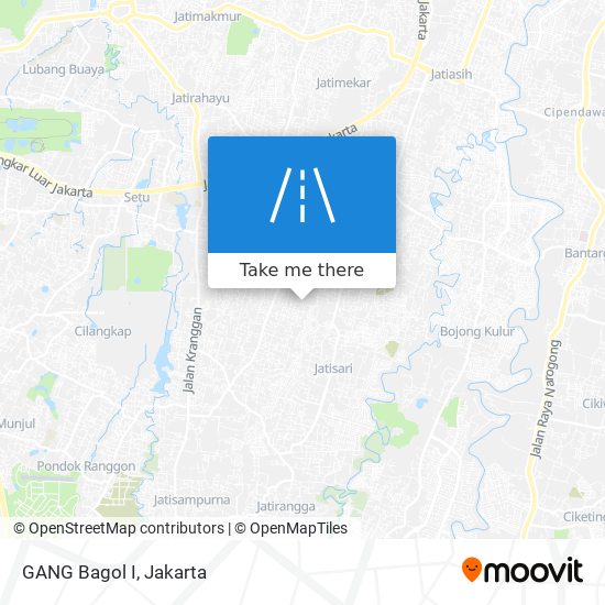 GANG Bagol I map