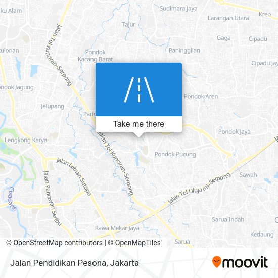 Jalan Pendidikan Pesona map