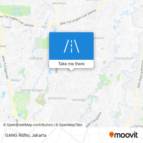 GANG Ridho map