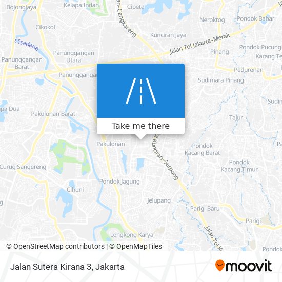 Jalan Sutera Kirana 3 map