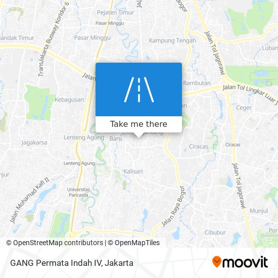 GANG Permata Indah IV map