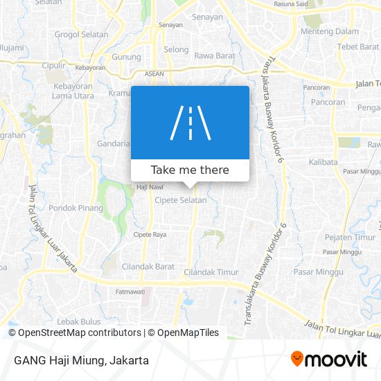 GANG Haji Miung map