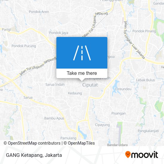 GANG Ketapang map