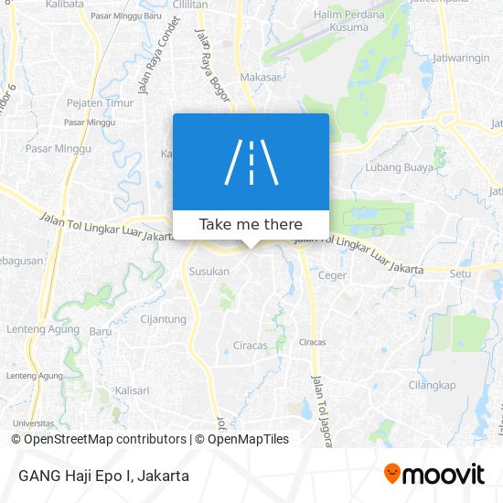 GANG Haji Epo I map