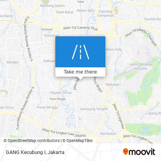 GANG Kecubung I map