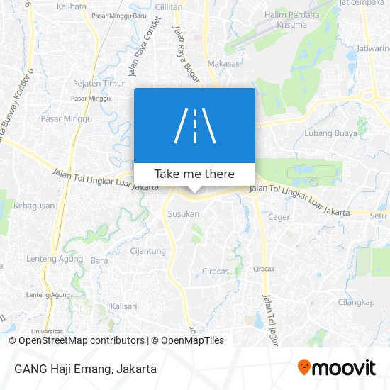 GANG Haji Emang map