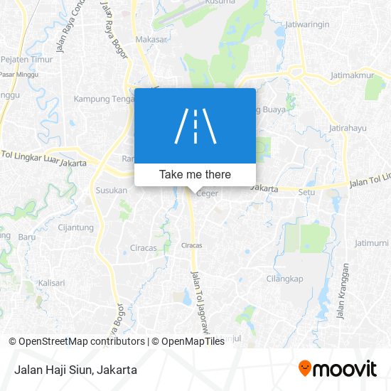 Jalan Haji Siun map