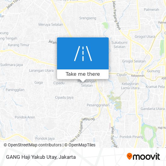 GANG Haji Yakub Utay map