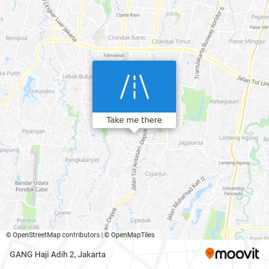 GANG Haji Adih 2 map