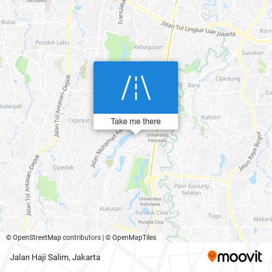 Jalan Haji Salim map