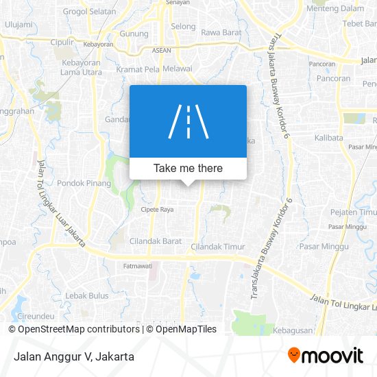 Jalan Anggur V map