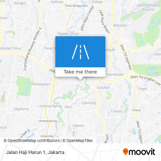 Jalan Haji Harun 1 map