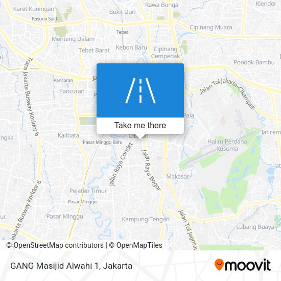 GANG Masijid Alwahi 1 map
