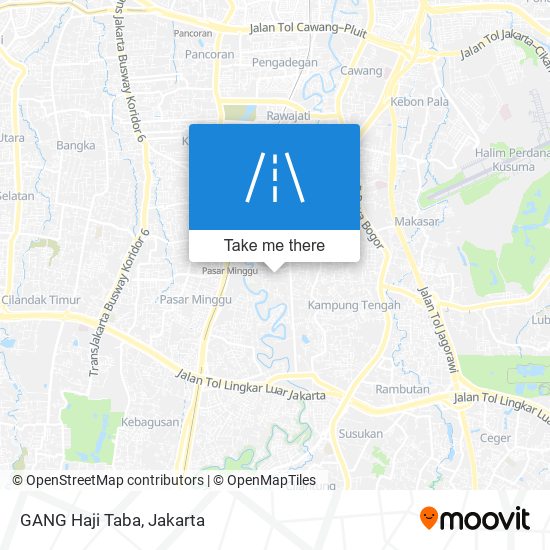 GANG Haji Taba map