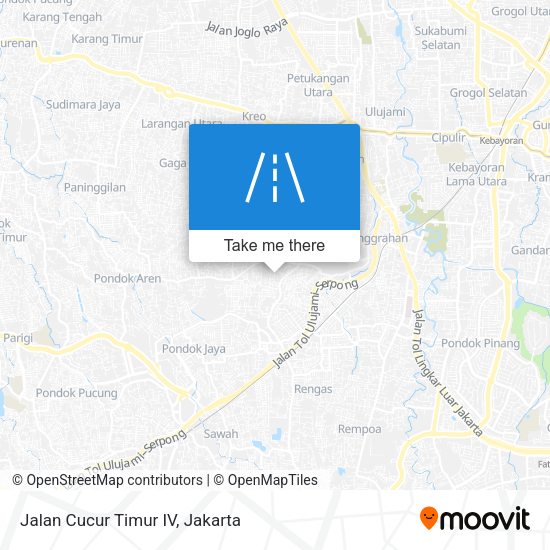 Jalan Cucur Timur IV map