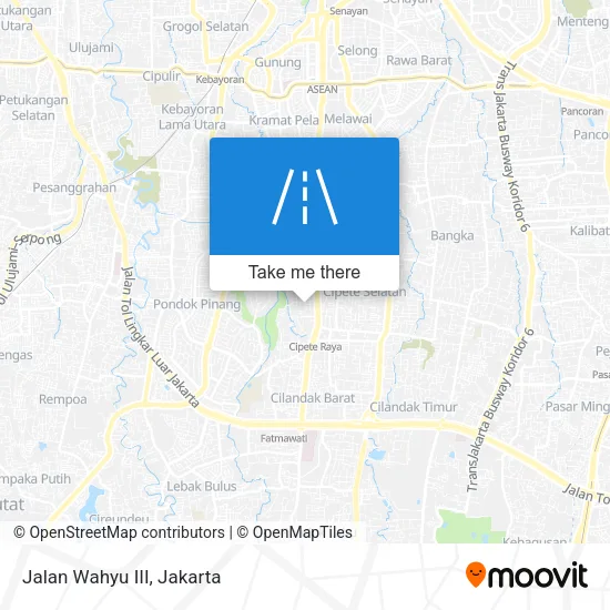 Jalan Wahyu III map
