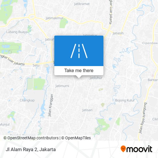 Jl Alam Raya 2 map