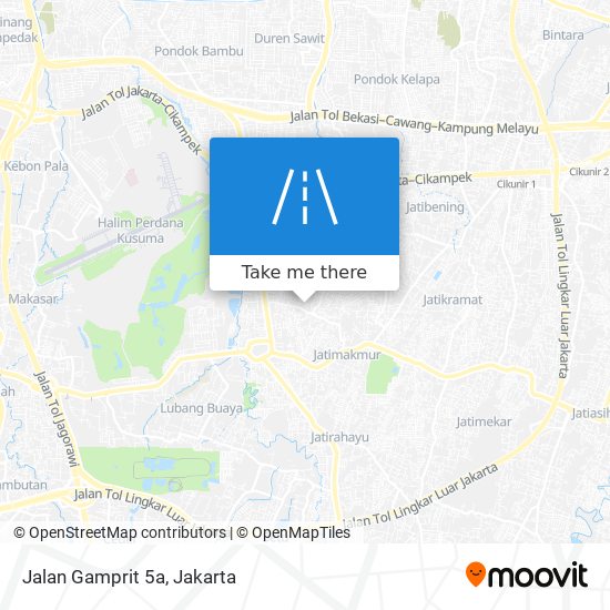 Jalan Gamprit 5a map