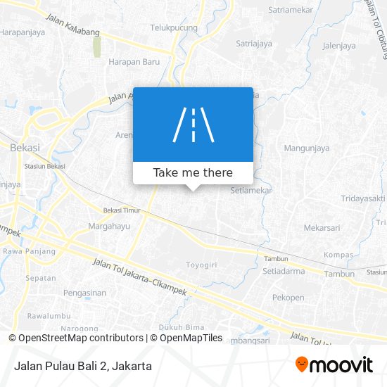 Jalan Pulau Bali 2 map