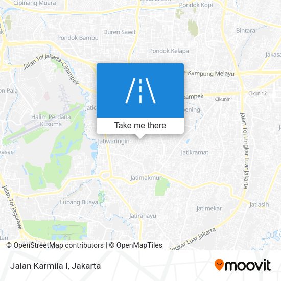 Jalan Karmila I map