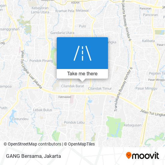 GANG Bersama map