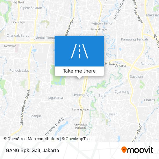 GANG Bpk. Gait map