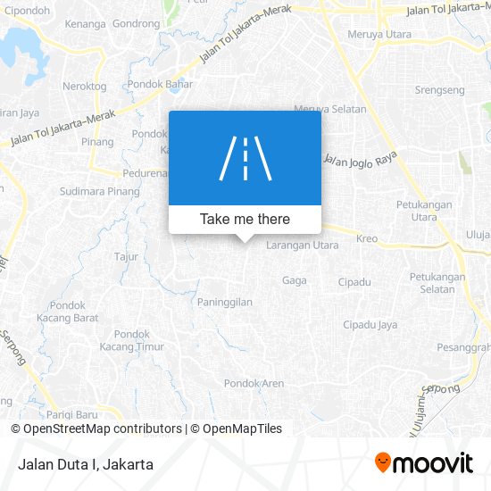 Jalan Duta I map