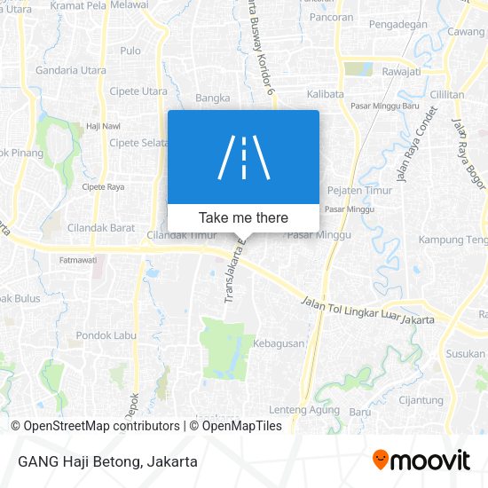 GANG Haji Betong map