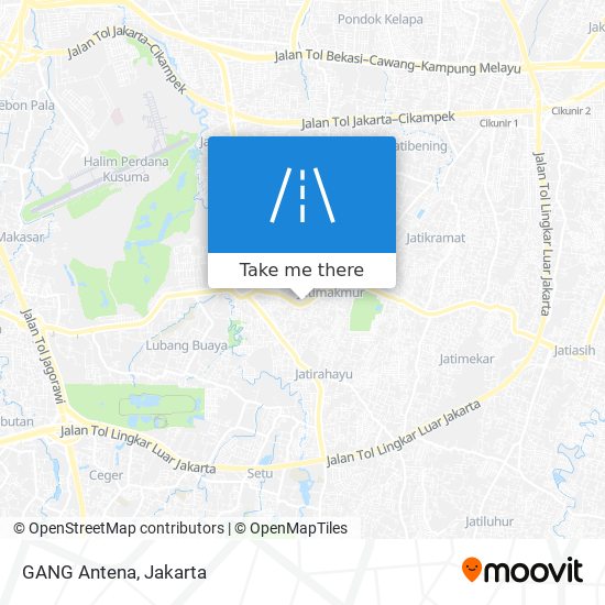 GANG Antena map