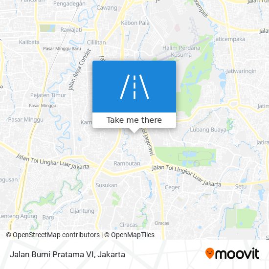 Jalan Bumi Pratama VI map