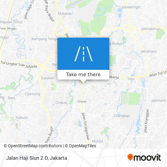 Jalan Haji Siun 2 D map