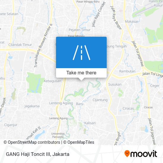 GANG Haji Toncit III map