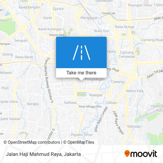 Jalan Haji Mahmud Raya map