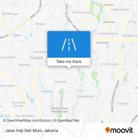 Jalan Haji Sait Muni map