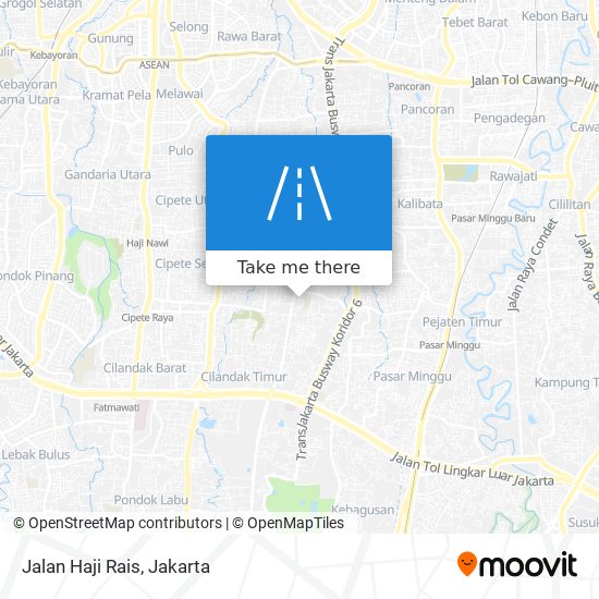 Jalan Haji Rais map