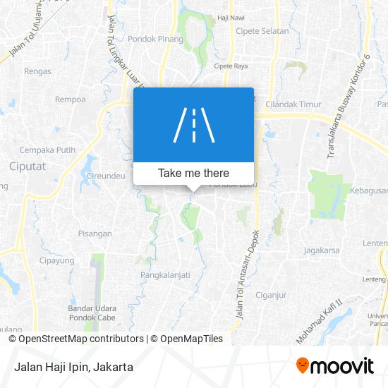 Jalan Haji Ipin map