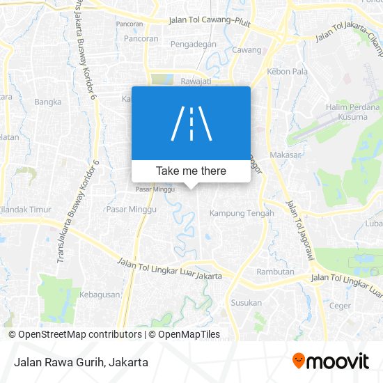 Jalan Rawa Gurih map