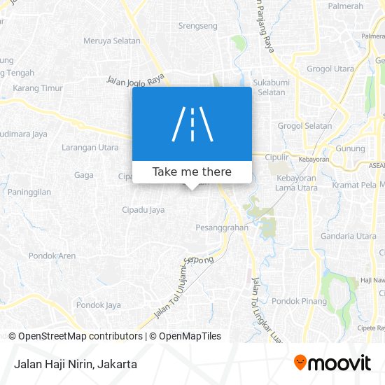 Jalan Haji Nirin map