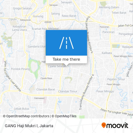 GANG Haji Mukri I map