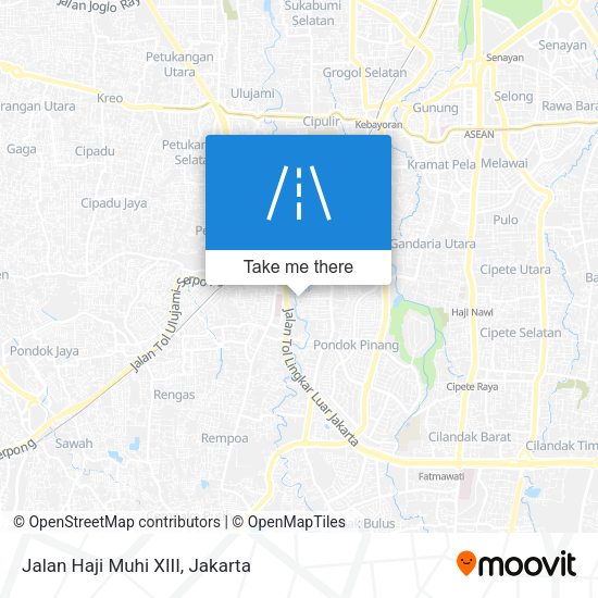Jalan Haji Muhi XIII map